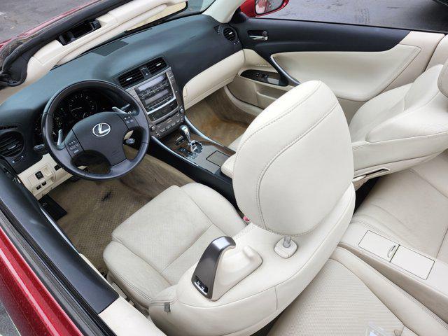 used 2010 Lexus IS 250C car, priced at $15,678