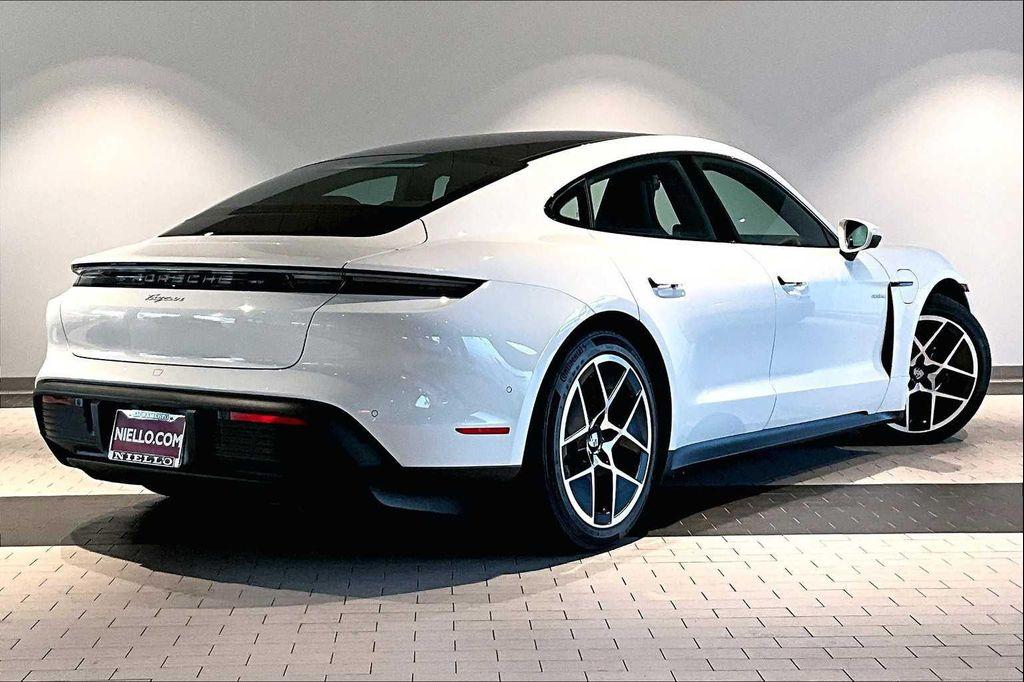 used 2025 Porsche Taycan car, priced at $109,888
