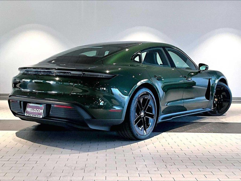 used 2025 Porsche Taycan car, priced at $115,888