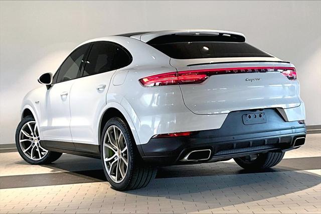 used 2022 Porsche Cayenne E-Hybrid Coupe car, priced at $77,983