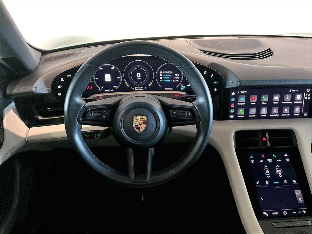 used 2022 Porsche Taycan car, priced at $82,499