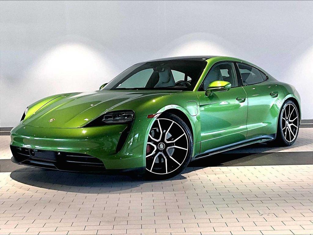used 2022 Porsche Taycan car, priced at $82,499