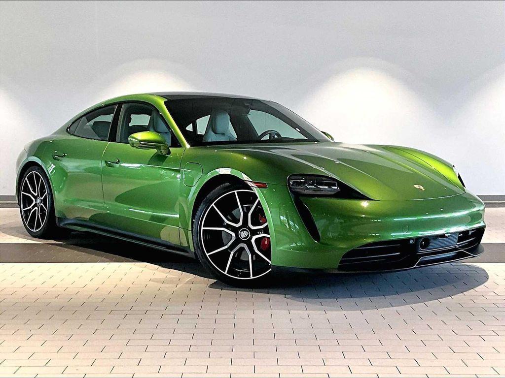 used 2022 Porsche Taycan car, priced at $82,499
