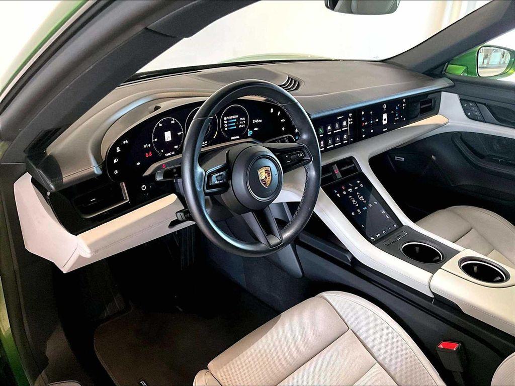 used 2022 Porsche Taycan car, priced at $82,499