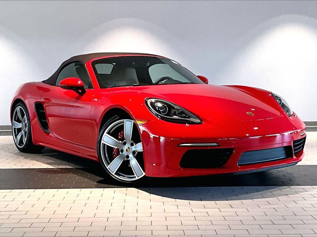 used 2024 Porsche 718 Boxster car, priced at $91,388