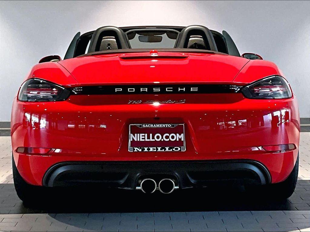 used 2024 Porsche 718 Boxster car, priced at $91,388