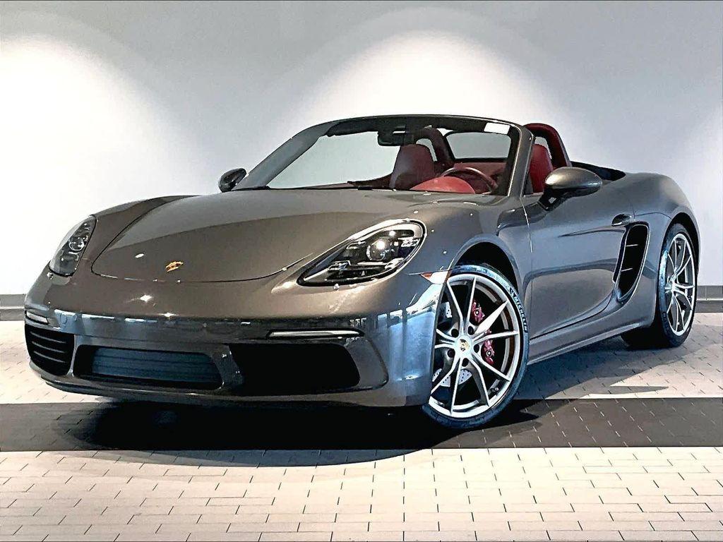 used 2021 Porsche 718 Boxster car, priced at $73,688