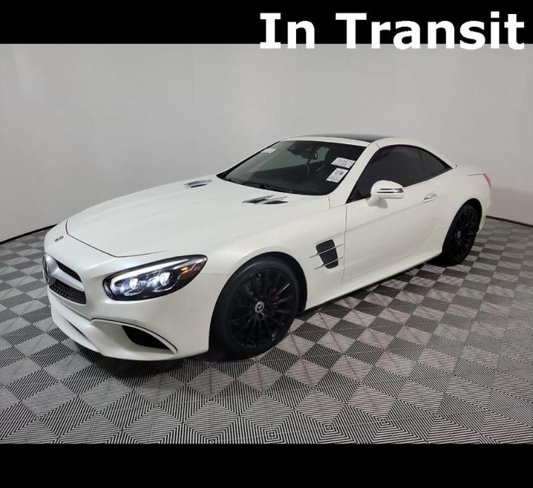 used 2018 Mercedes-Benz SL 550 car, priced at $59,995