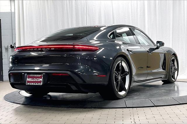 used 2023 Porsche Taycan car, priced at $118,783