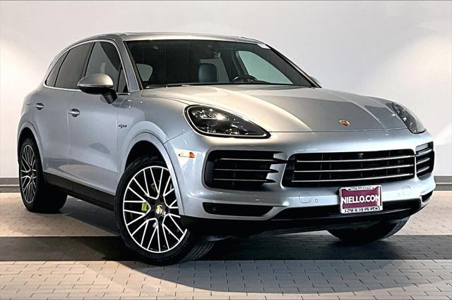 used 2021 Porsche Cayenne E-Hybrid car, priced at $67,899