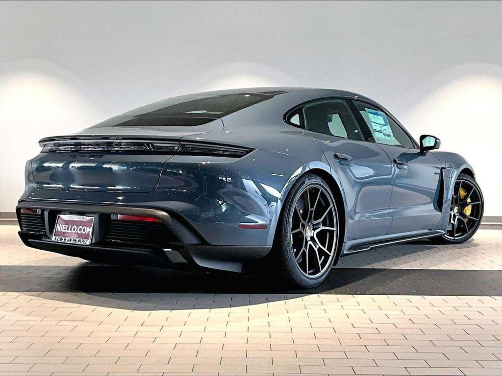new 2025 Porsche Taycan car, priced at $185,265