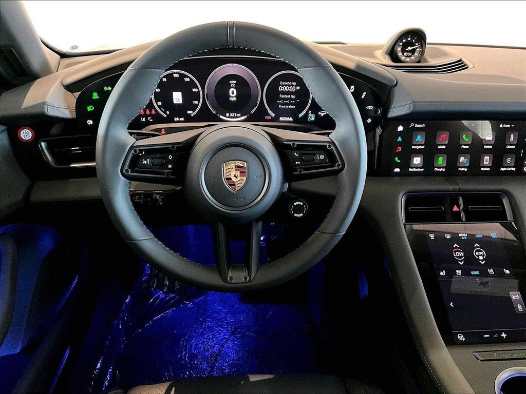 new 2025 Porsche Taycan car, priced at $127,675