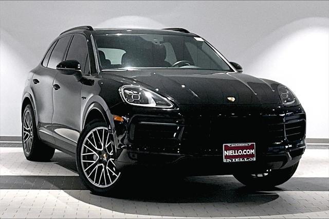 used 2021 Porsche Cayenne E-Hybrid car, priced at $68,628