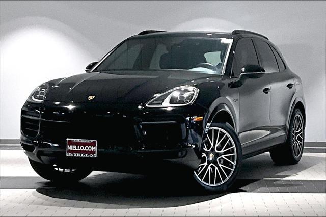 used 2021 Porsche Cayenne E-Hybrid car, priced at $68,628