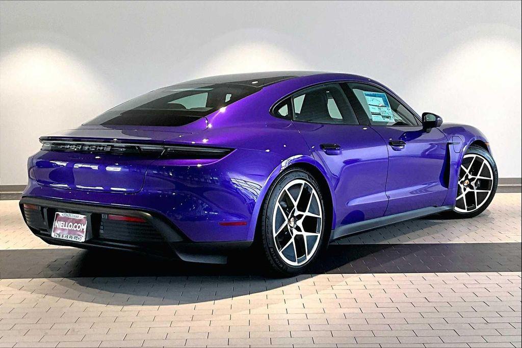 new 2025 Porsche Taycan car, priced at $131,085