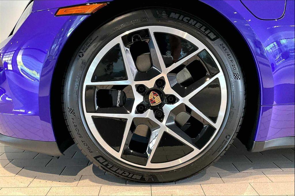 new 2025 Porsche Taycan car, priced at $131,085