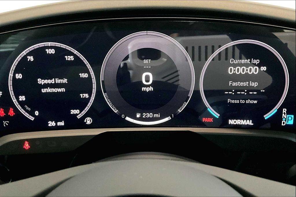 new 2025 Porsche Taycan car, priced at $131,085