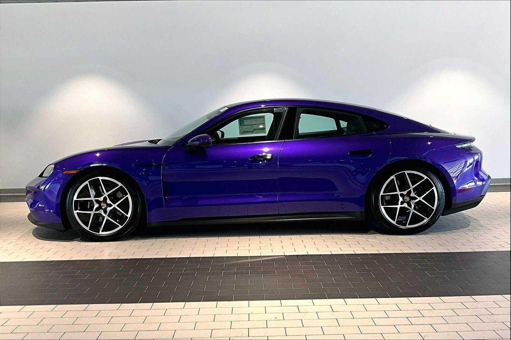 new 2025 Porsche Taycan car, priced at $131,085