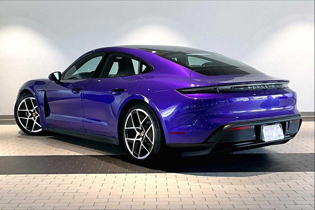 new 2025 Porsche Taycan car, priced at $131,085