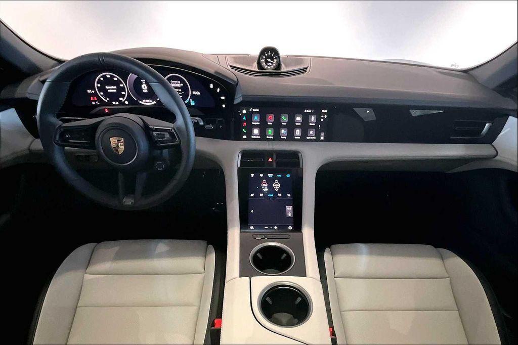 new 2025 Porsche Taycan car, priced at $137,655