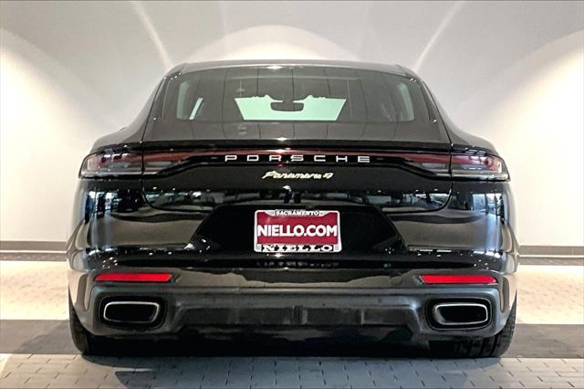 used 2021 Porsche Panamera e-Hybrid car, priced at $78,953