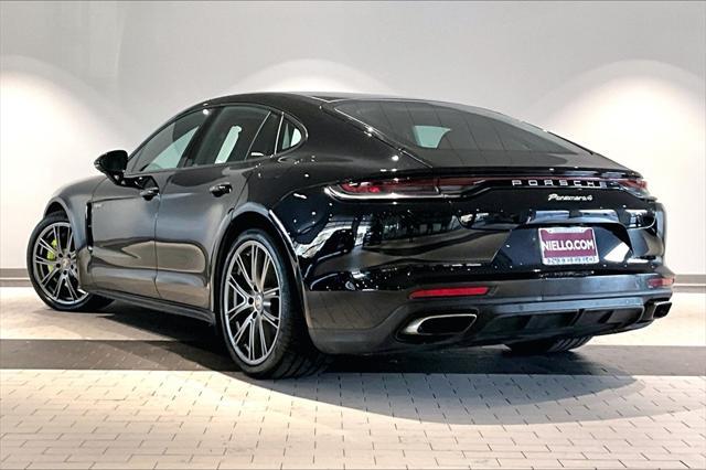 used 2021 Porsche Panamera e-Hybrid car, priced at $78,953