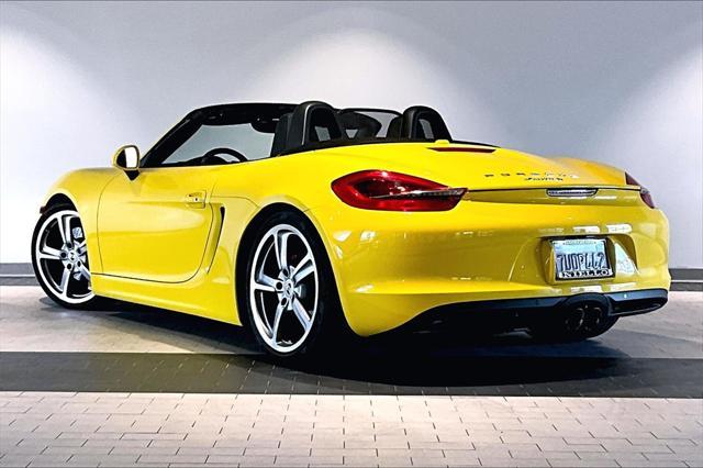 used 2015 Porsche Boxster car, priced at $59,988