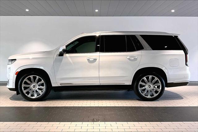 used 2022 Cadillac Escalade car, priced at $79,843