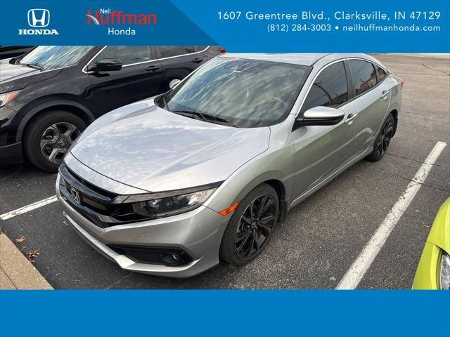 used 2019 Honda Civic car, priced at $21,726