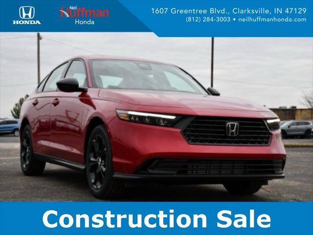 new 2025 Honda Accord car, priced at $30,705