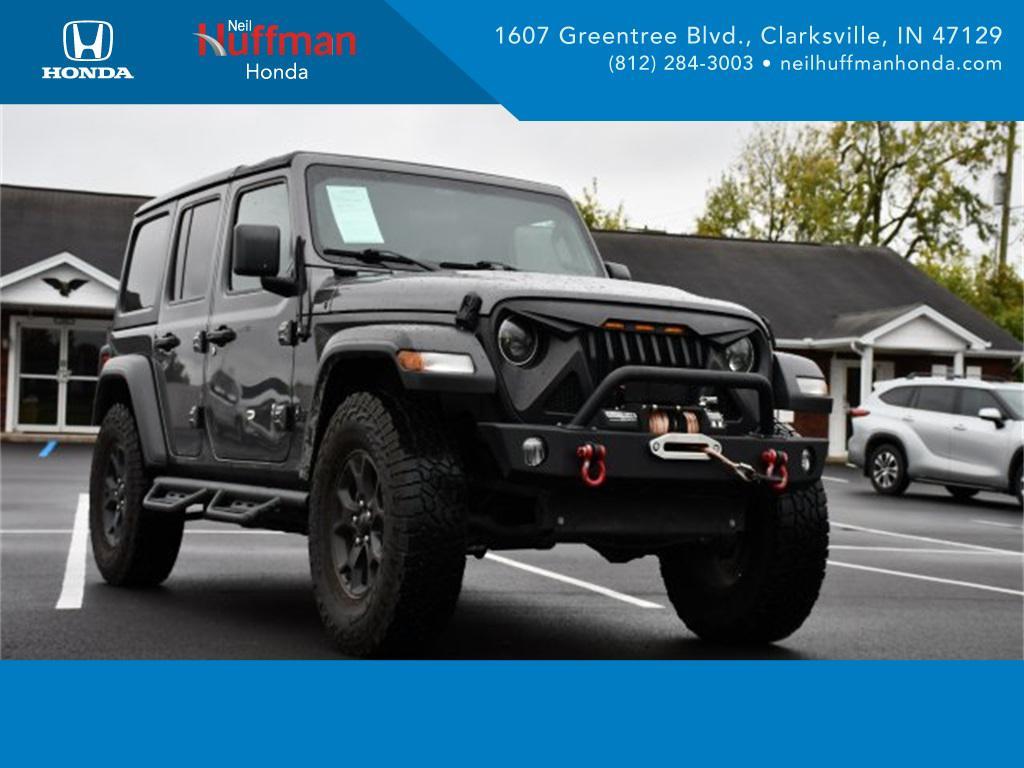 used 2021 Jeep Wrangler car, priced at $26,631