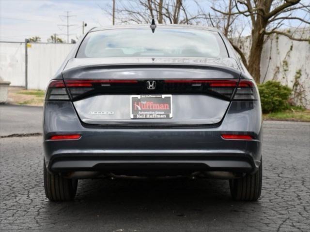 new 2025 Honda Accord car, priced at $28,257