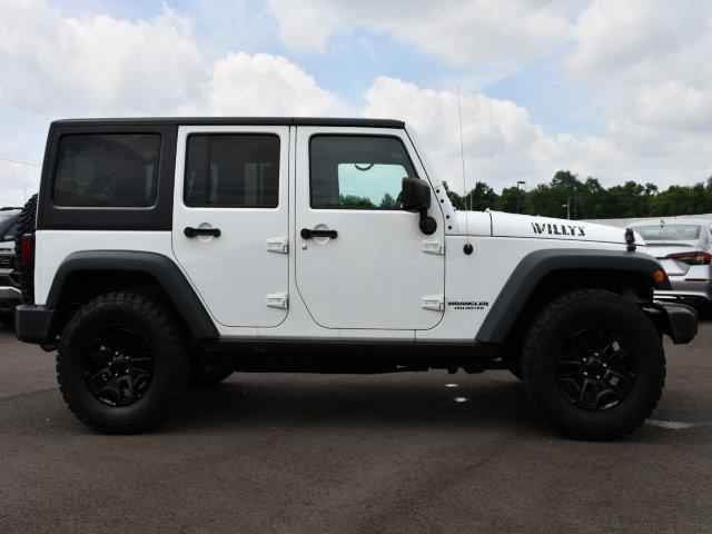 used 2017 Jeep Wrangler Unlimited car, priced at $19,844