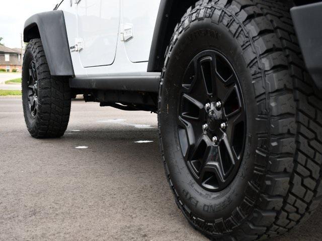 used 2017 Jeep Wrangler Unlimited car, priced at $19,844