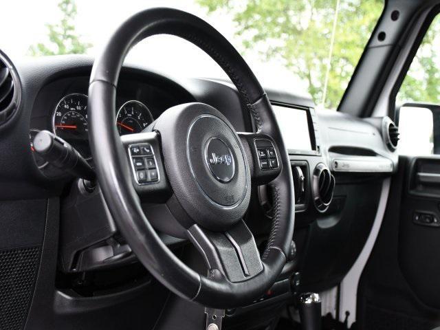 used 2017 Jeep Wrangler Unlimited car, priced at $19,844
