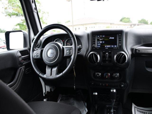used 2017 Jeep Wrangler Unlimited car, priced at $19,844