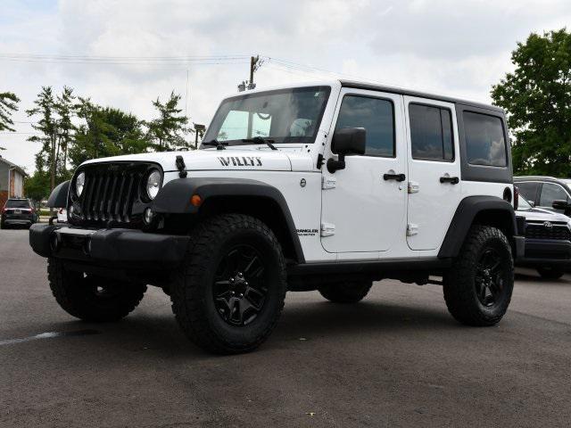 used 2017 Jeep Wrangler Unlimited car, priced at $19,844