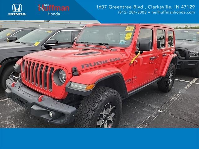 used 2021 Jeep Wrangler Unlimited car, priced at $35,684