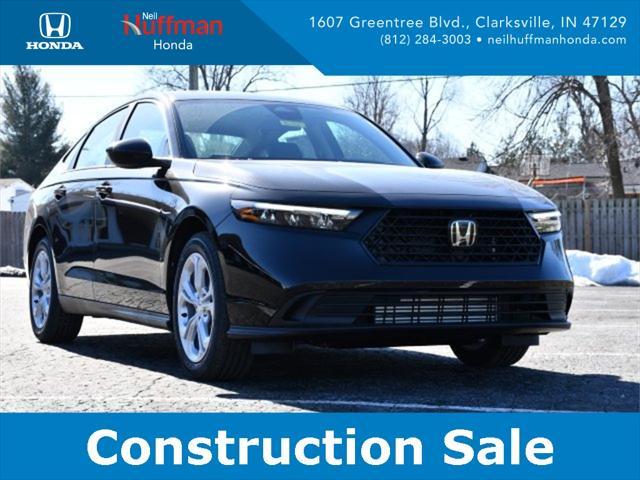 new 2025 Honda Accord car, priced at $28,257