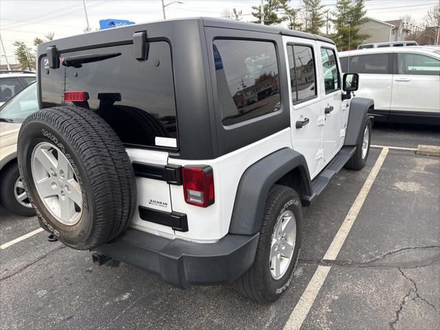 used 2017 Jeep Wrangler Unlimited car, priced at $25,563