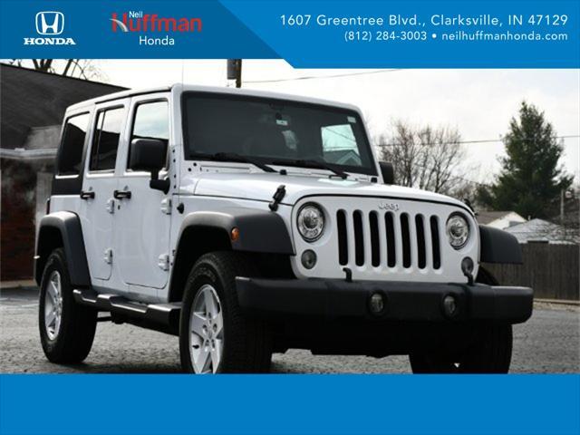 used 2017 Jeep Wrangler Unlimited car, priced at $25,416