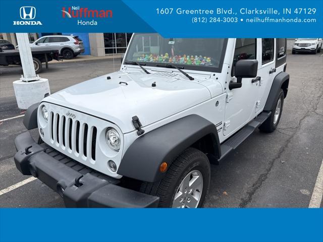 used 2017 Jeep Wrangler Unlimited car, priced at $25,563