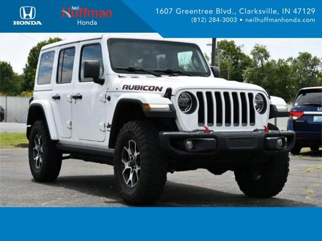 used 2020 Jeep Wrangler Unlimited car, priced at $35,383