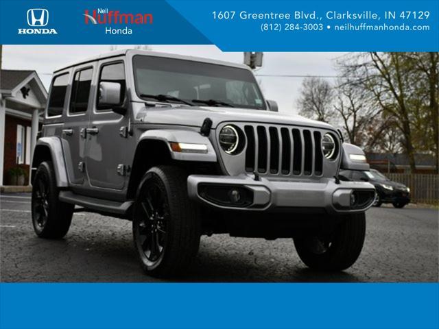 used 2021 Jeep Wrangler Unlimited car, priced at $35,395