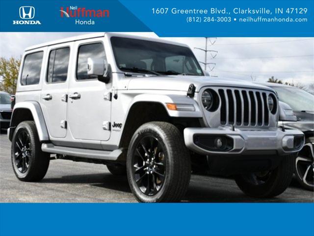 used 2021 Jeep Wrangler Unlimited car, priced at $37,868