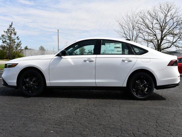 new 2025 Honda Accord car, priced at $30,706