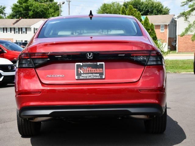new 2025 Honda Accord car, priced at $30,706