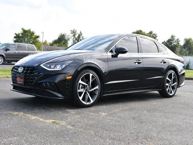 used 2021 Hyundai Sonata car, priced at $21,332