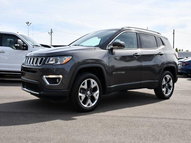 used 2021 Jeep Compass car, priced at $18,535