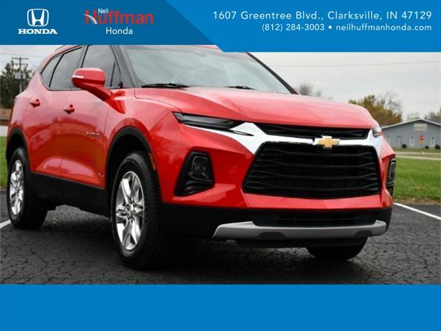 used 2022 Chevrolet Blazer car, priced at $23,197